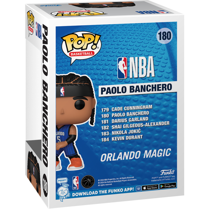 Paolo Banchero Orlando Magic Icon Edition NBA Pop Vinyl