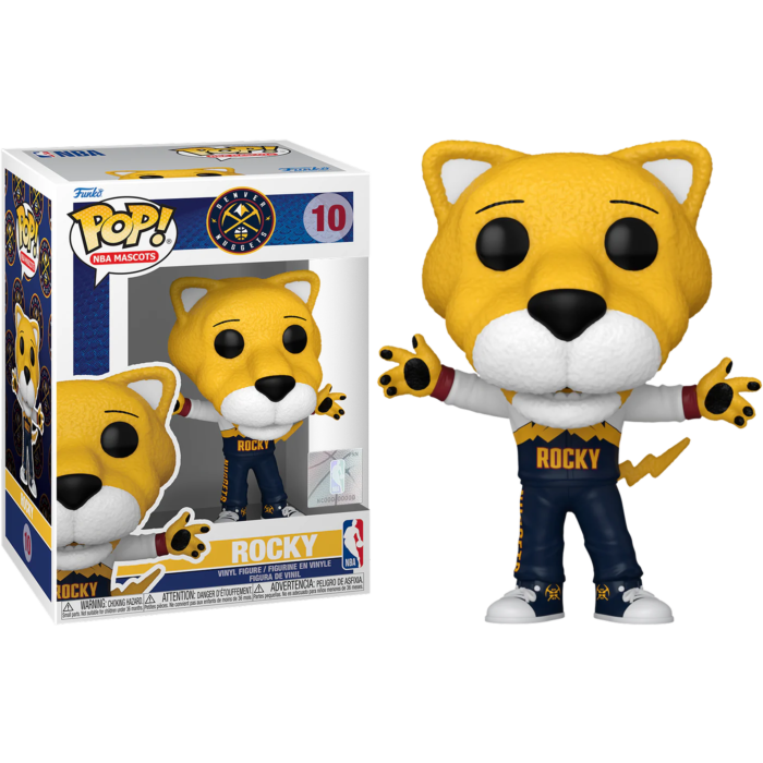 Rocky Denver Nuggest Mascot NBA Pop Vinyl