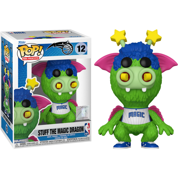 Stuff The Magic Dragon Orlando Magic Mascot NBA Pop Vinyl