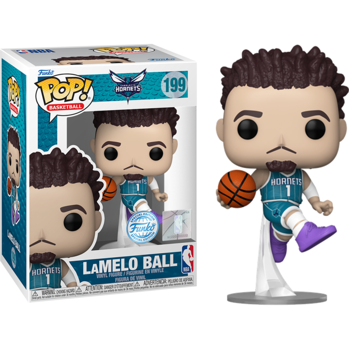 LaMelo Ball Charlotte Hornets Icon Edition NBA US Exclusive Pop