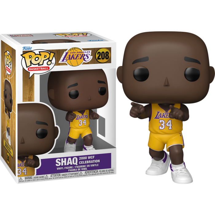 Shaquille O'Neal 2000 Los Angeles Lakers WCF Celebration NBA Pop Vinyl
