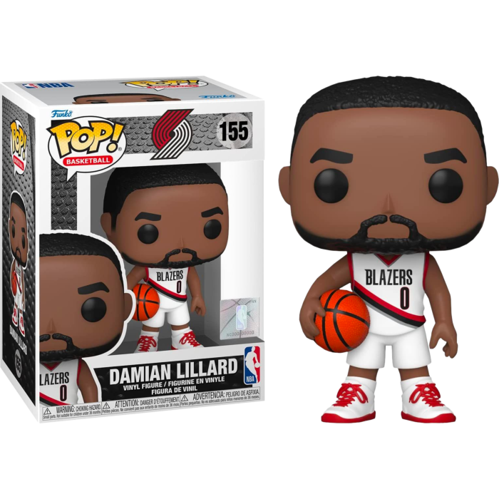 Damian Lillard Portland Trail Blazers NBA Pop Vinyl