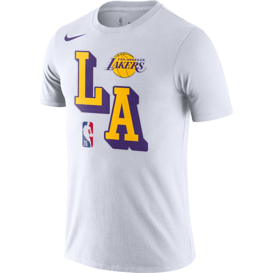 Los Angeles Lakers Men's Nike Dri-FIT NBA Practice T-Shirt. Nike LU