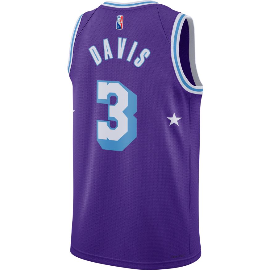 L.A. Lakers Anthony Davis City Edition SM Jersey
