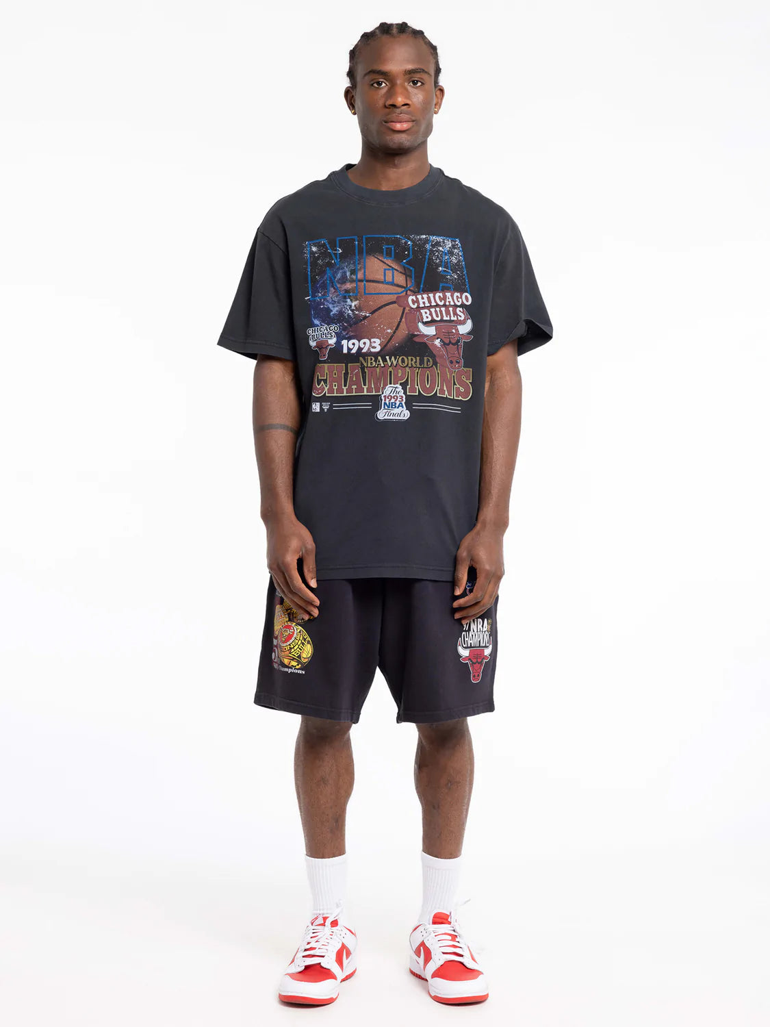 Mitchell & Ness Chicago Bulls 1993 NBA Champions Tee