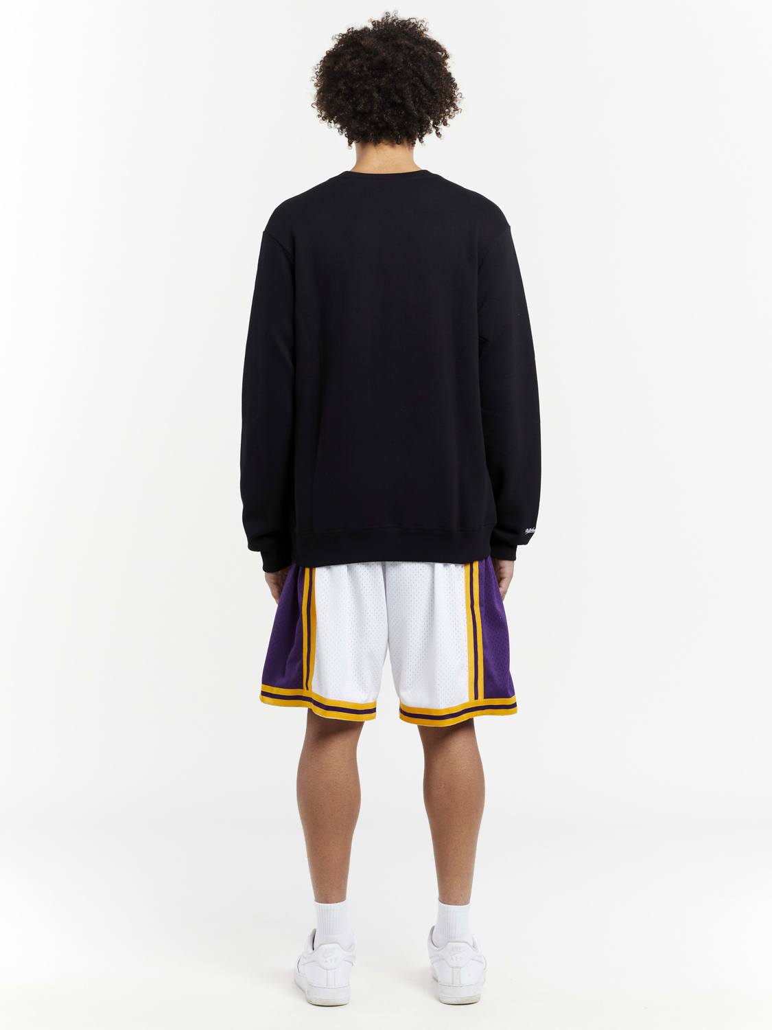 L.A LAKERS BASIC TEAM LOGO CREW