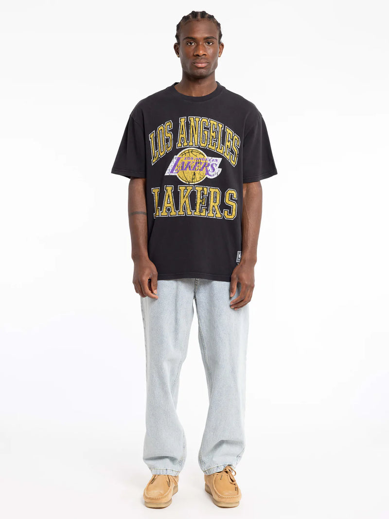 Mitchell & Ness L.A Lakers Vintage HWC Ivy Arch Colour Tee