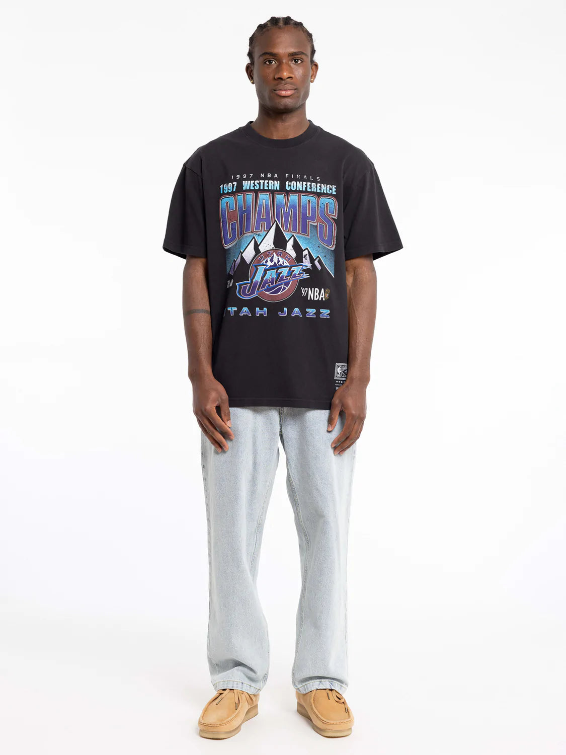 Mitchell & Ness Utah Jazz 1997 Conference Champ Tee