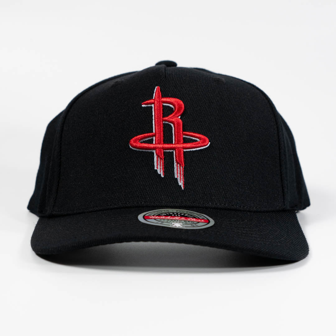 Houston Rockets Team Logo 5 Panel Classic Red Snapback