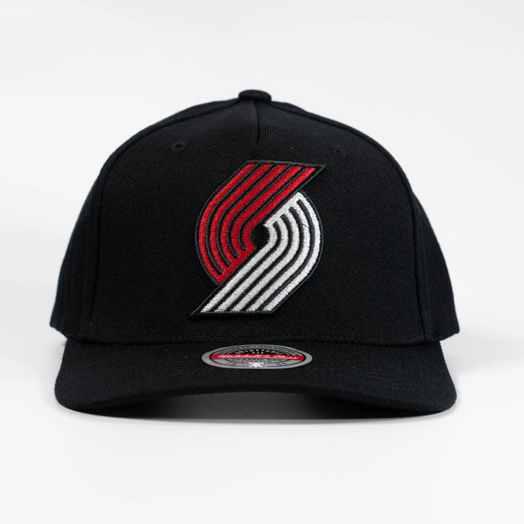 Portland Trail Blazers Team Logo 5 Panel Classic Red Snapback
