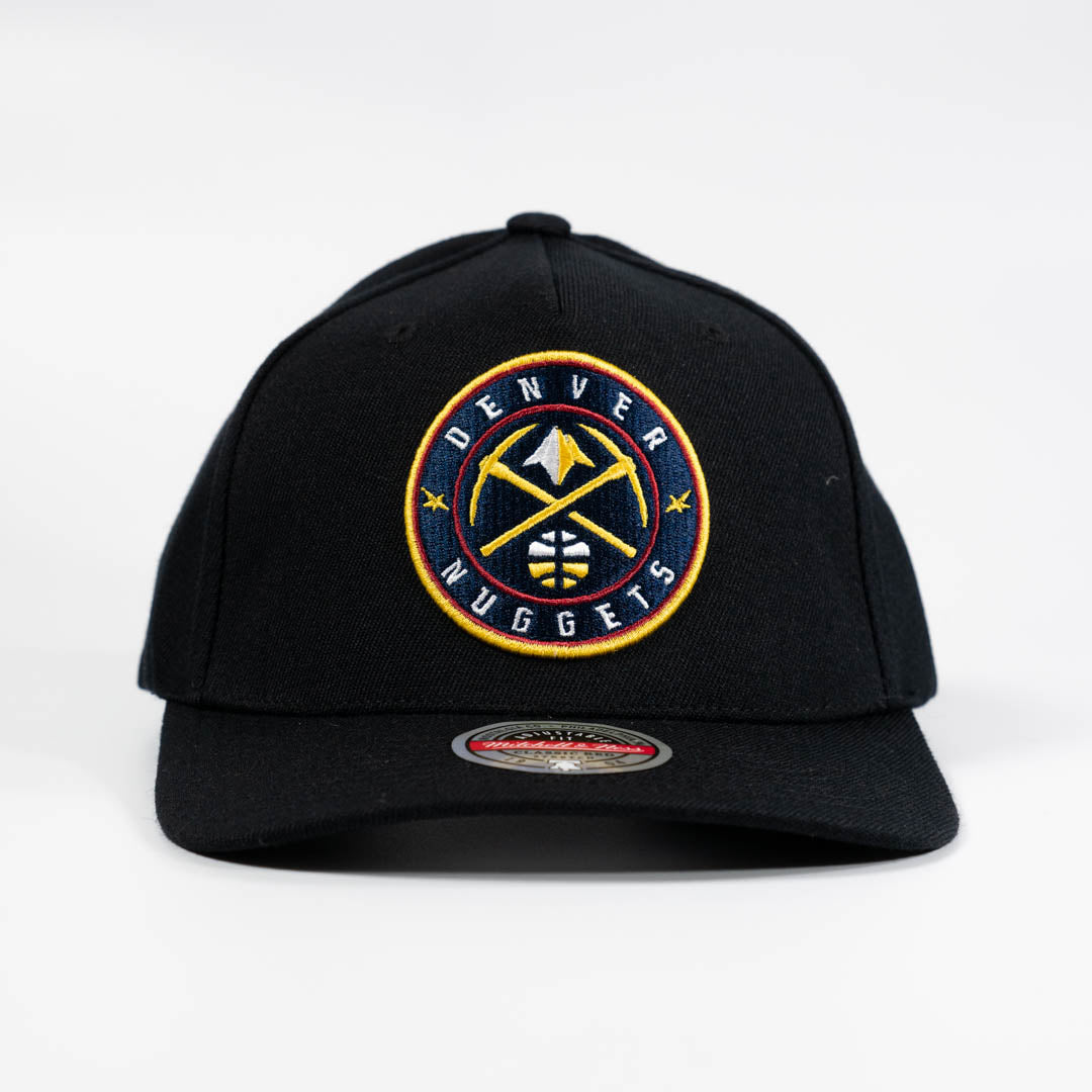 Denver Nuggets Team Logo 5 Panel Classic Red Snapback
