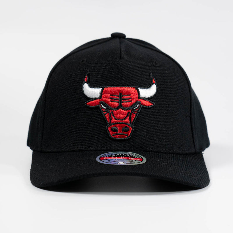 Chicago Bulls Team Logo 5 Panel Classic Red Snapback