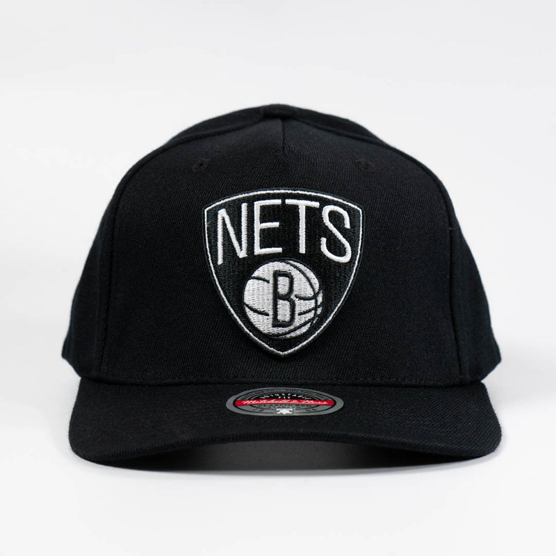 Brooklyn Nets Team Logo 5 Panel Classic Red Snapback