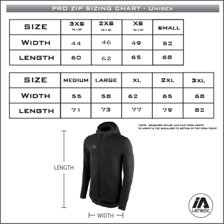 Aus Pro Zip Hoodie