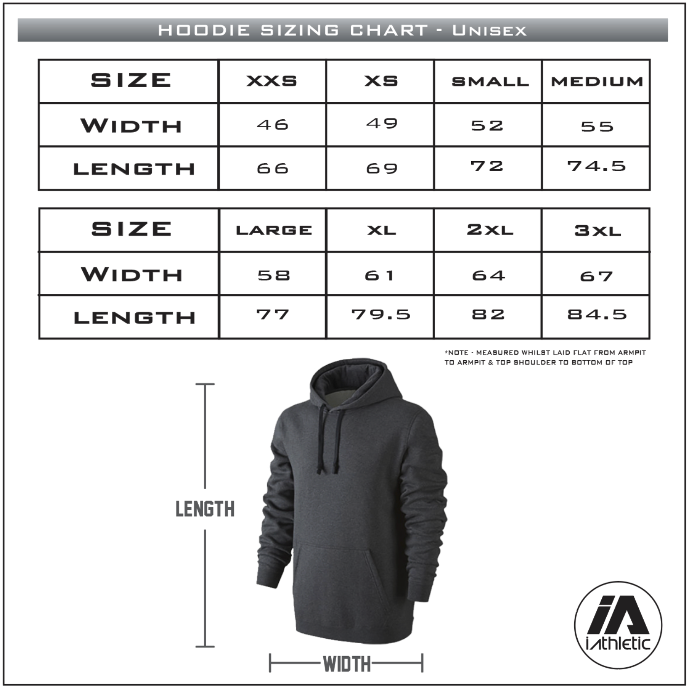 iathletic Cotton Hoodie - Grey