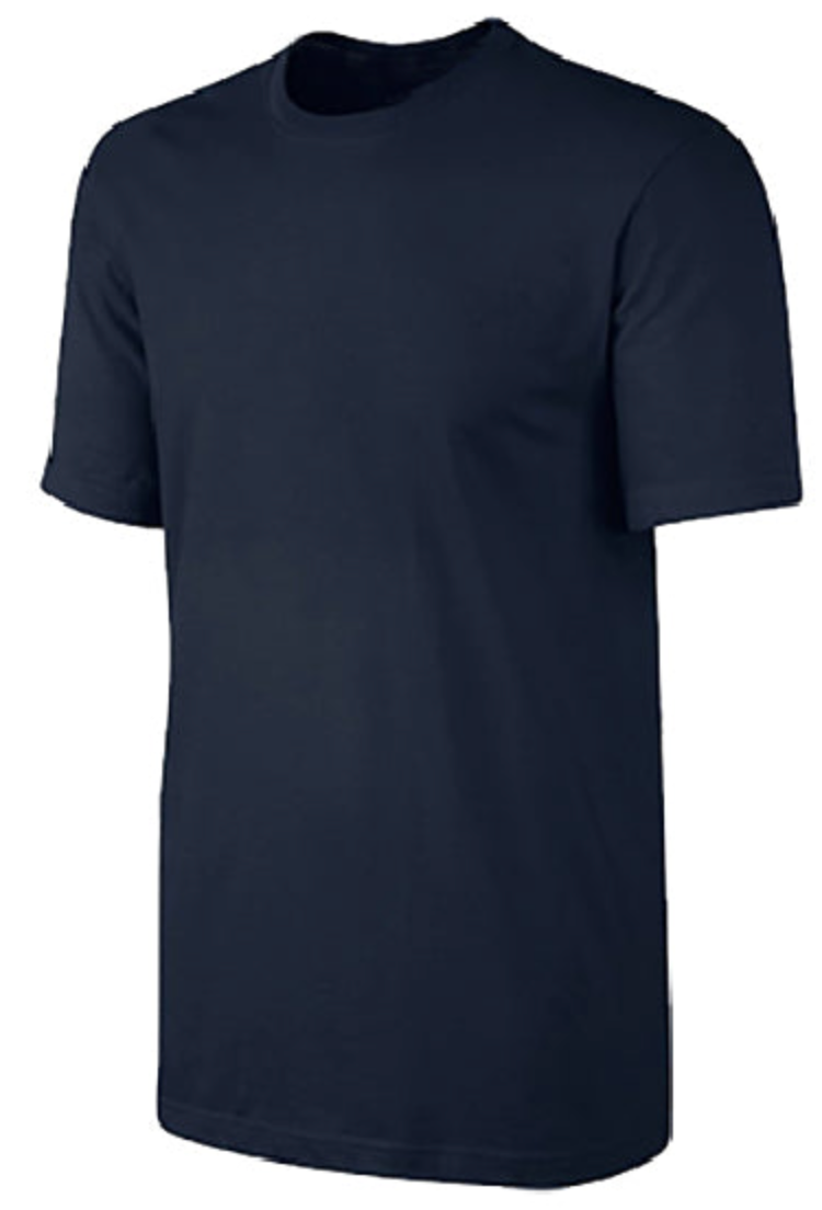 iAthletic Cotton Short Sleeve Tee - Navy