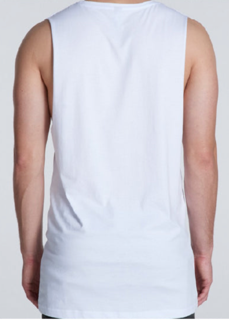 iAthletic Cotton Tank - White