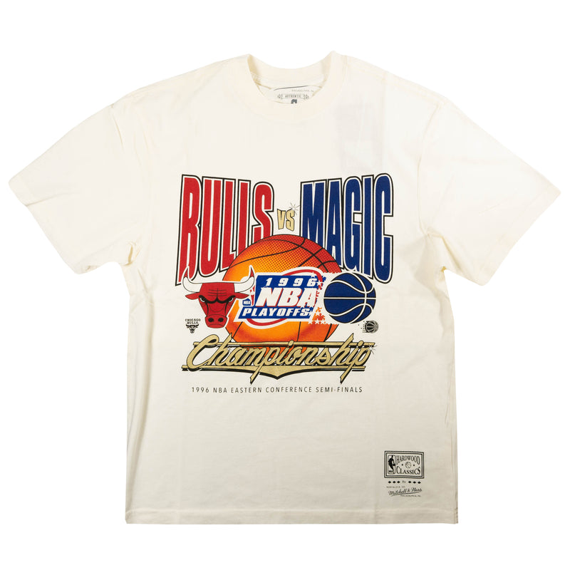 Mitchell & Ness Road To The Final NBA Tee - Bulls v Magic 1996