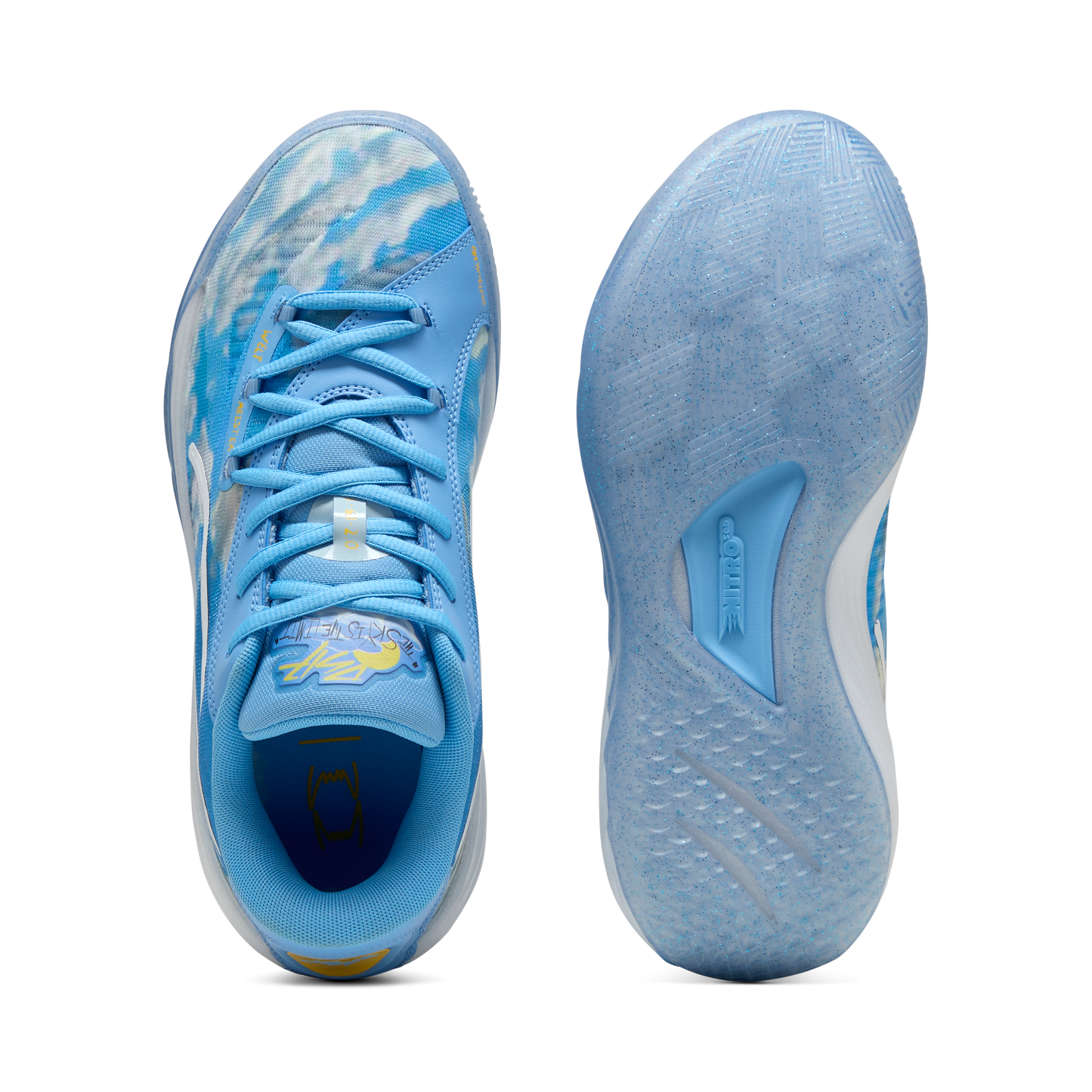 Puma All Pro Nitro Dennis Schroder Team Light Blue/Puma White