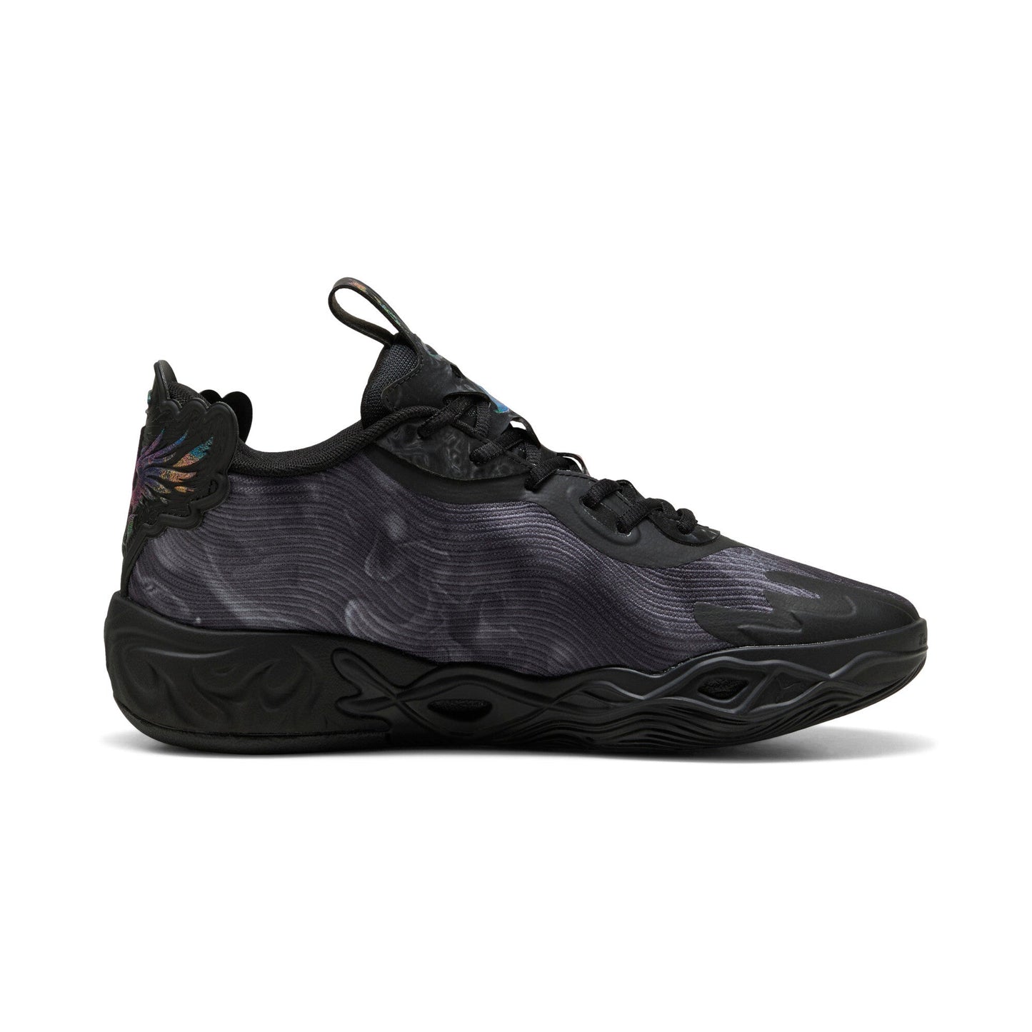 Puma MB.04 Lo Lamelo Ball Black-Dark Amethyst Grey