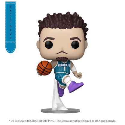 LaMelo Ball Charlotte Hornets Icon Edition NBA US Exclusive Pop Vinyl