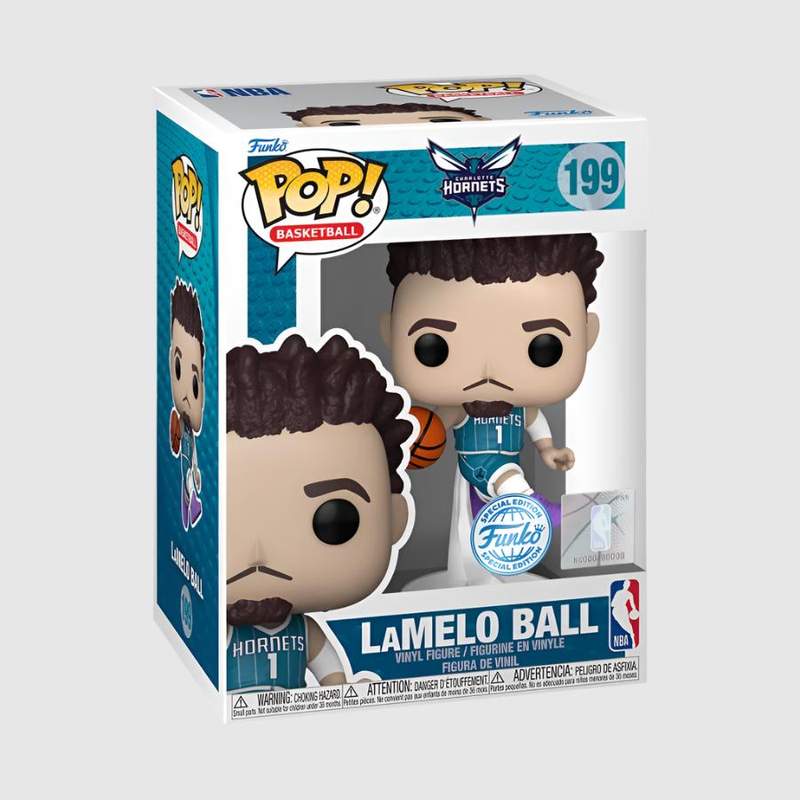 LaMelo Ball Charlotte Hornets Icon Edition NBA US Exclusive Pop Vinyl