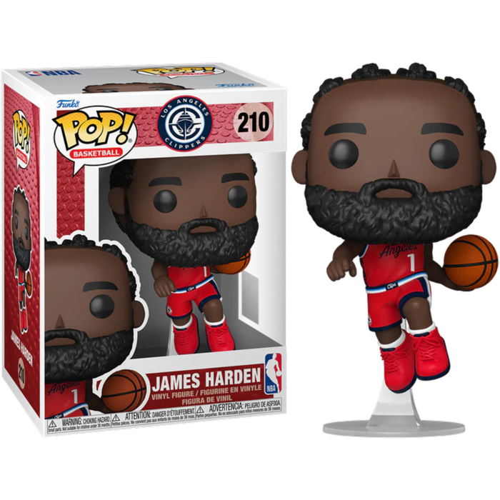 James Harden Los Angeles Clippers NBA Pop Vinyl