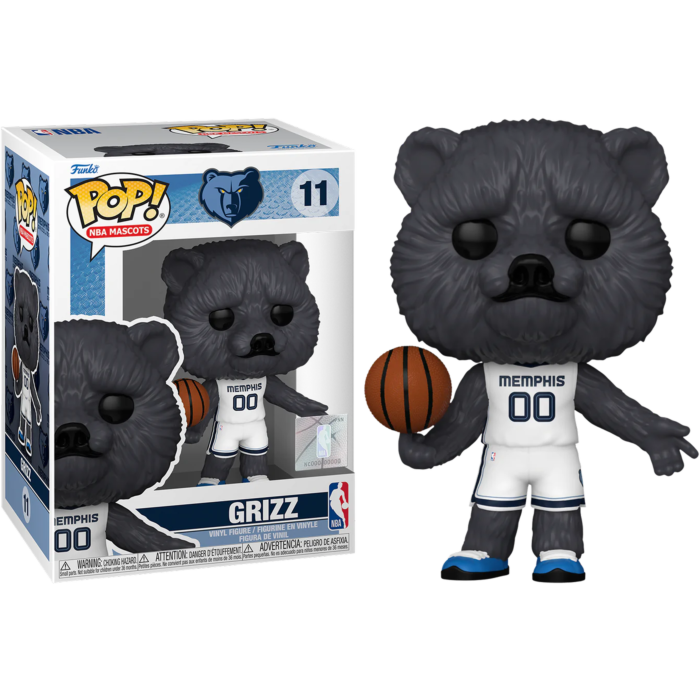 Grizz Memphis Grizzlies Mascot NBA Pop Vinyl