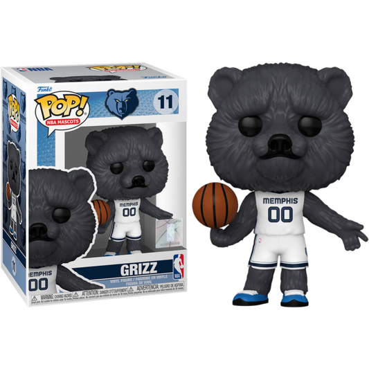 Grizz Memphis Grizzlies Mascot NBA Pop Vinyl