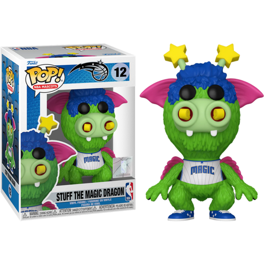 Stuff The Magic Dragon Orlando Magic Mascot NBA Pop Vinyl