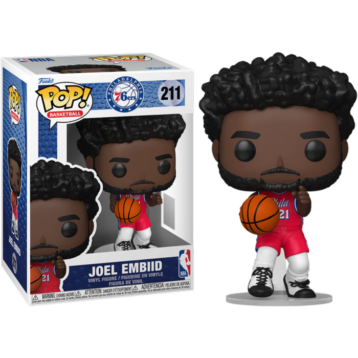 Joel Embiid Philadelphia 76ers NBA Pop Vinyl