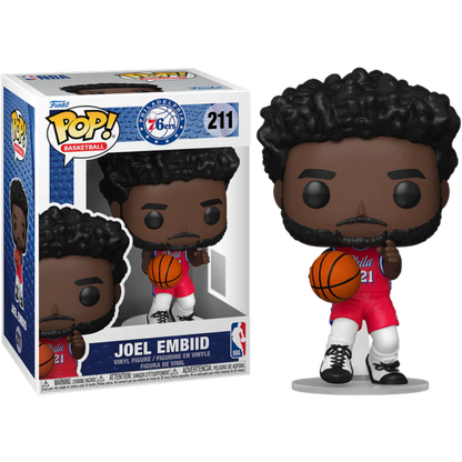 Joel Embiid Philadelphia 76ers NBA Pop Vinyl