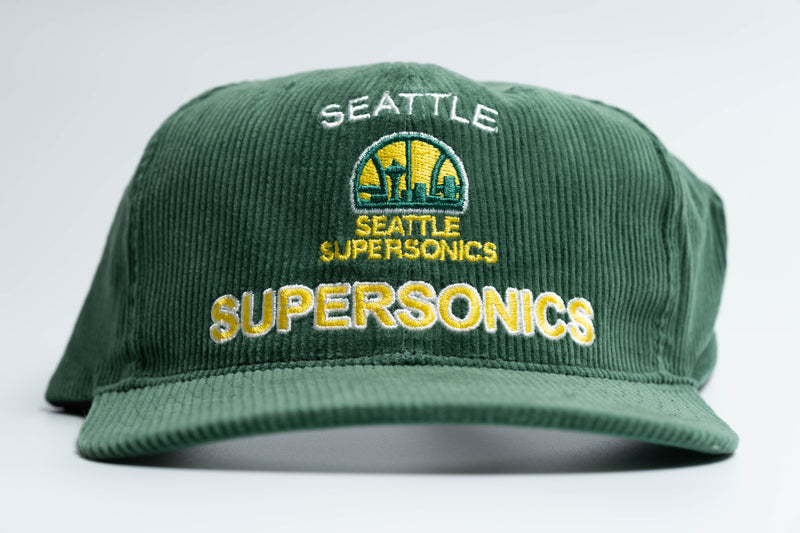 SEATTLE SUPERSONICS TEAM CORD DS SNAPBACK