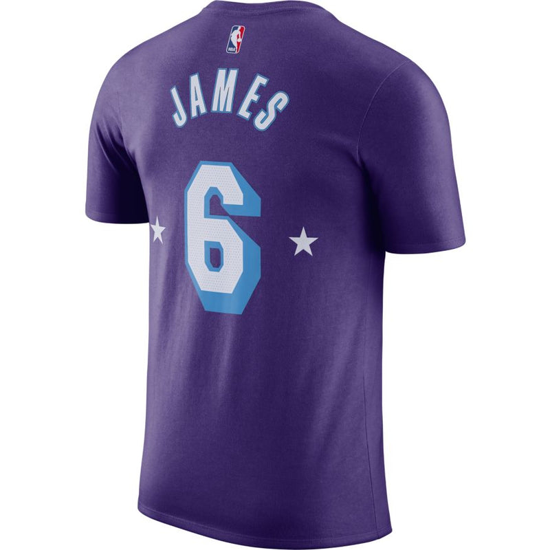 L.A. Lakers LeBron James City Edition Tee