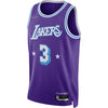 L.A. Lakers Anthony Davis City Edition SM Jersey