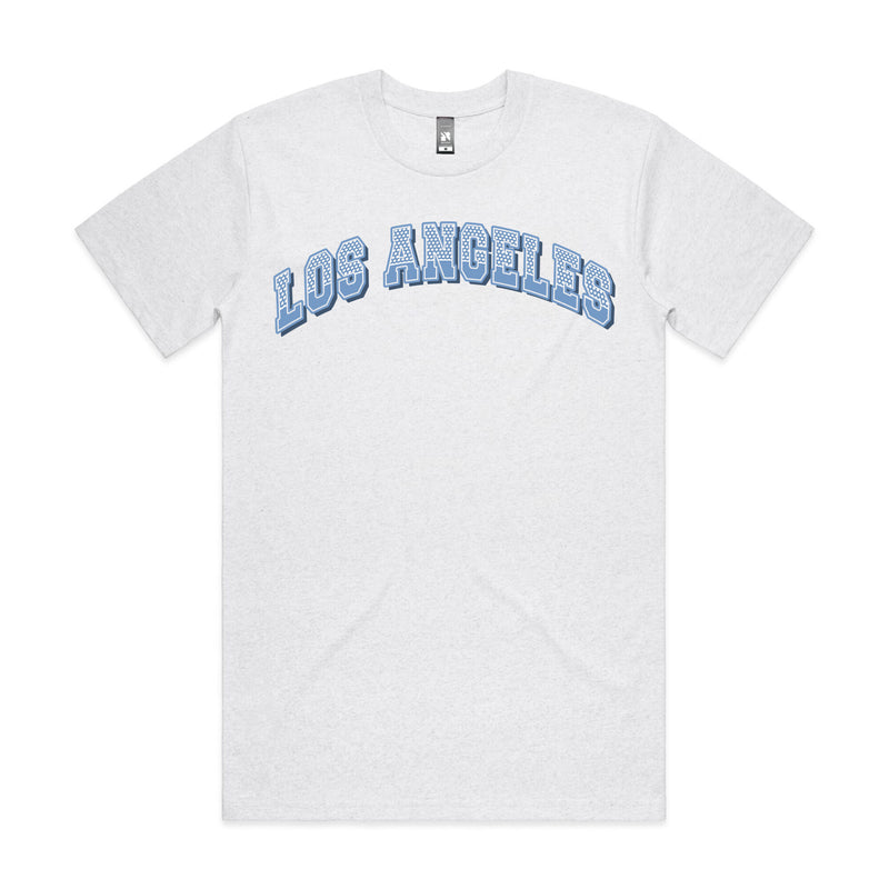 Los Angeles City T-shirt - White Marle