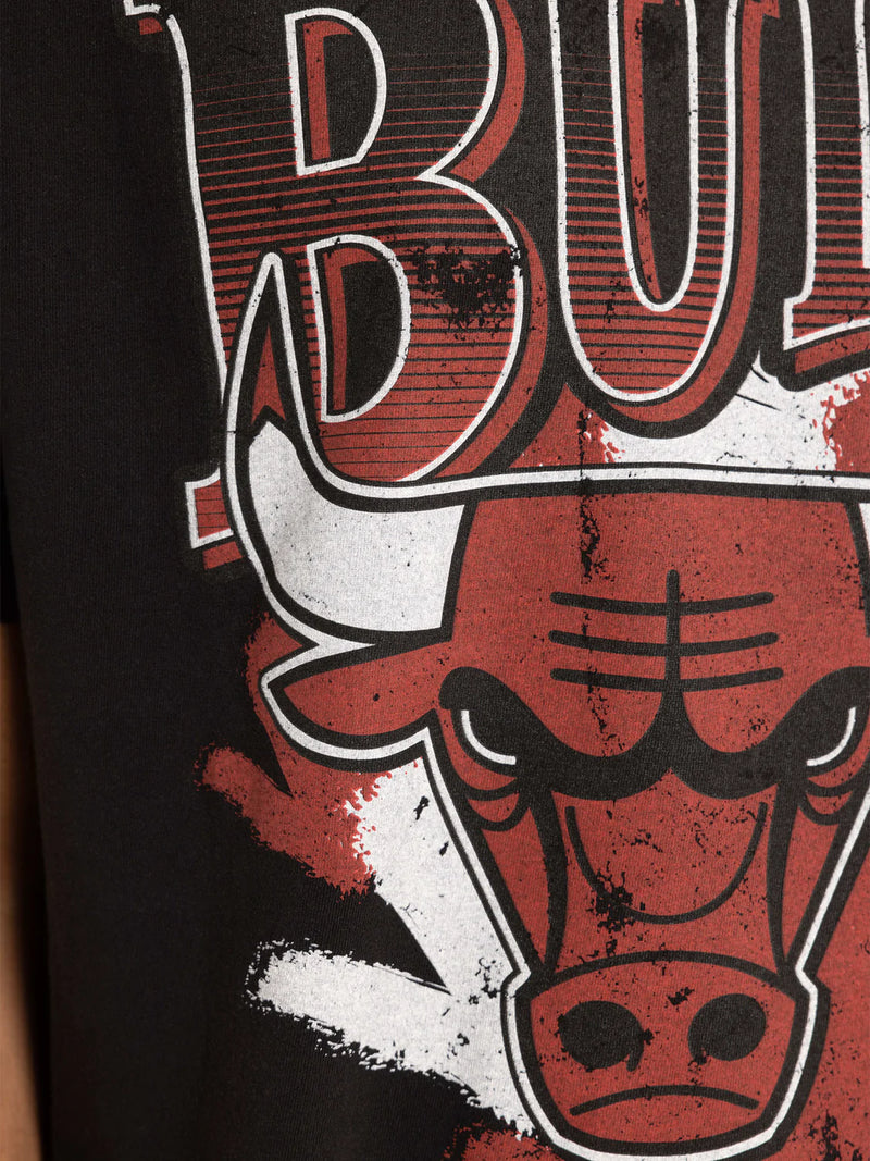 Mitchell & Ness Chicago Bulls Brush Off Tee