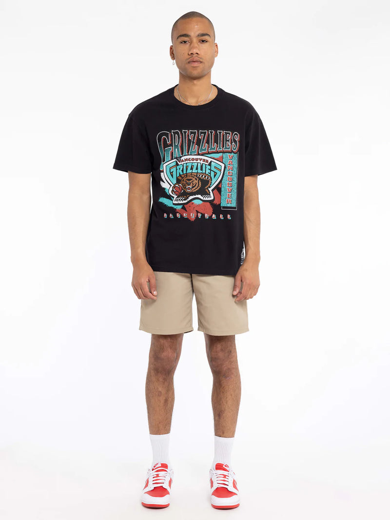 Mitchell & Ness Vancouver Grizzlies Brush Off Tee