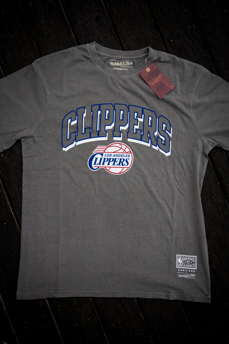 L.A. CLIPPERS VINTAGE KEYLINE LOGO TEE