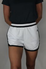 iathletic Casual Pocket Shorts Womens - White/Black