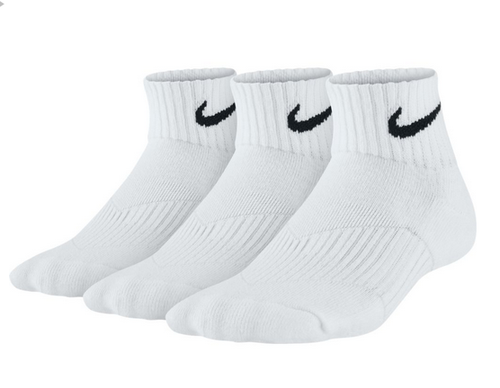 Kids' Nike Performance Cushion Quarter Sock (3 Pair)